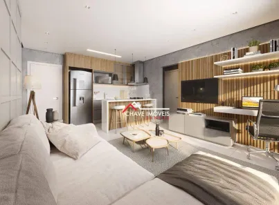 Apartamento com 1 Quarto à venda, 59m² no Ponta da Praia, Santos