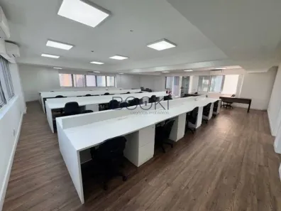 Sala Comercial para alugar, 204m² no Cidade Monções, São Paulo