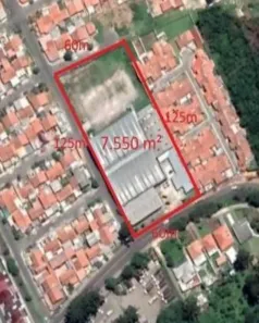 Lote/Terreno à venda, 7550m² no Santa Cândida, Curitiba