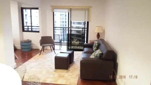 Flat com 3 Quartos para alugar, 130m² no Indianópolis, São Paulo