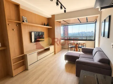 Apartamento com 1 Quarto para alugar, 46m² no Pinheiros, São Paulo