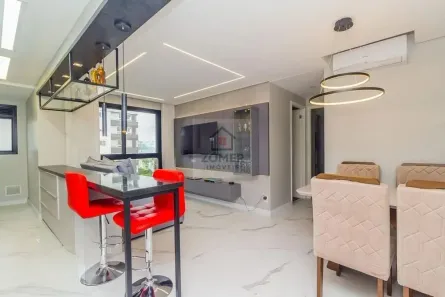 Apartamento com 2 Quartos à venda, 58m² no Jardim do Salso, Porto Alegre
