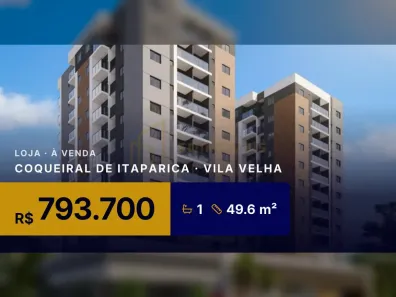 Ponto Comercial à venda, 49m² no Coqueiral de Itaparica, Vila Velha