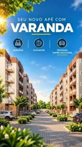 Apartamento com 2 Quartos à venda, 45m² no Prefeito José Walter, Fortaleza