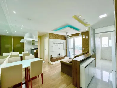 Apartamento com 2 Quartos para alugar, 61m² no Campininha, São Paulo