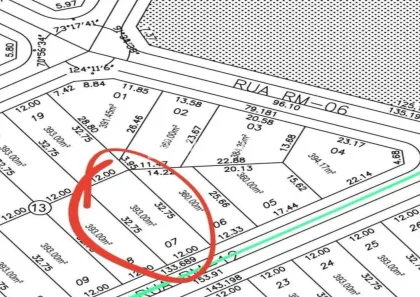 Lote/Terreno à venda, 393m² no Residencial Marília, Senador Canedo
