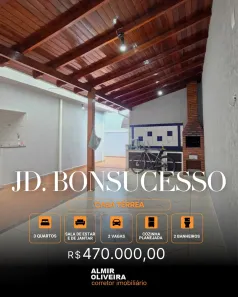 Casa com 3 Quartos à venda, 155m² no Jardim Bonsucesso, Sertãozinho