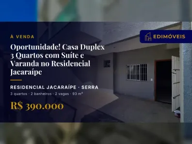 Casa com 3 Quartos à venda, 116m² no Residencial Jacaraípe, Serra
