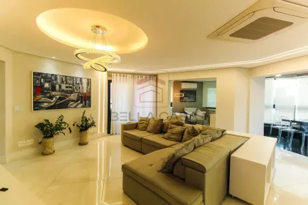 Apartamento com 4 Quartos para alugar, 202m² no Vila Regente Feijó, São Paulo
