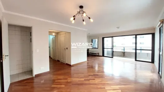 Apartamento com 3 Quartos para alugar, 140m² no Brooklin Novo, São Paulo