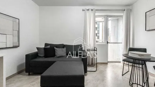 Flat com 1 Quarto para alugar, 40m² no Cerqueira César, São Paulo