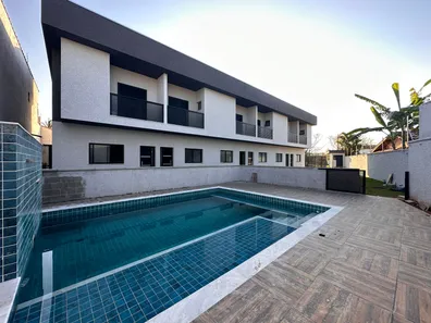 Casa de Condomínio com 2 Quartos à venda, 74m² no Chácara Glória, Itanhaém