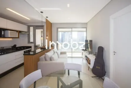 Apartamento com 1 Quarto à venda, 55m² no Santo Amaro, São Paulo