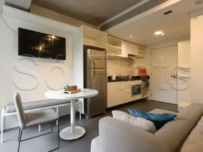 Flat com 1 Quarto à venda, 28m² no Jardim das Bandeiras, São Paulo