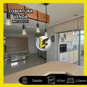 Cobertura com 2 Quartos à venda, 157m² no Taboão, São Bernardo do Campo