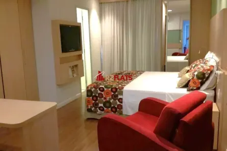 Flat com 1 Quarto à venda, 27m² no Chácara Santo Antônio (Zona Sul), São Paulo