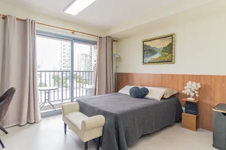 Apartamento com 1 Quarto à venda, 25m² no Vila Cordeiro, São Paulo