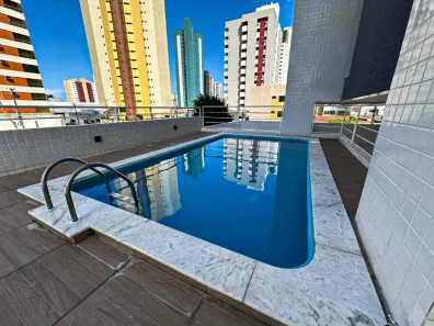 Apartamento com 3 Quartos para alugar, 65m² no Manaíra, João Pessoa