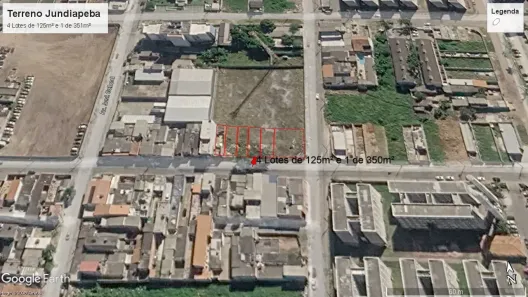 Lote/Terreno à venda, 125m² no Jundiapeba, Mogi das Cruzes