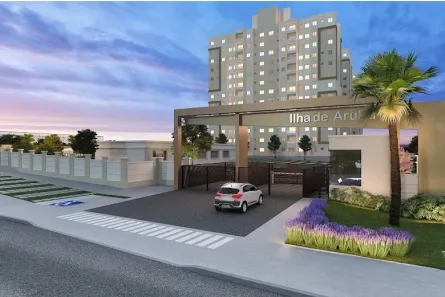 Apartamento com 2 Quartos para alugar, 45m² no Cohama, São Luís