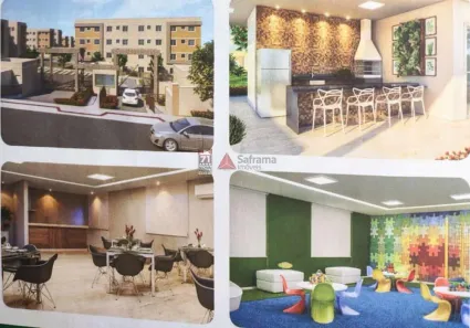 Apartamento com 2 Quartos à venda, 40m² no Residencial Frei Galvão, São José dos Campos