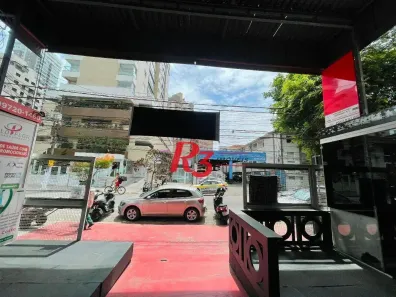 Ponto Comercial para alugar, 340m² no Gonzaga, Santos
