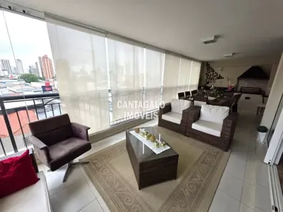 Apartamento com 4 Quartos para venda ou aluguel, 204m² no Vila Gomes Cardim, São Paulo