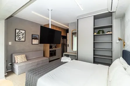 Apartamento com 1 Quarto à venda, 25m² no Indianópolis, São Paulo
