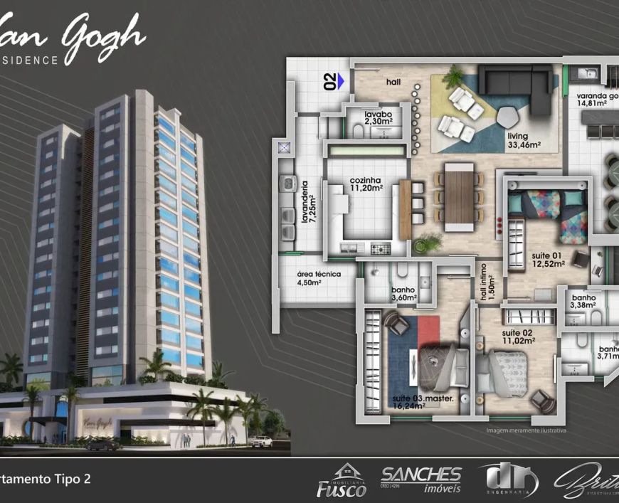 VAN GOGH RESIDENTIE no Petrópolis, Porto Alegre