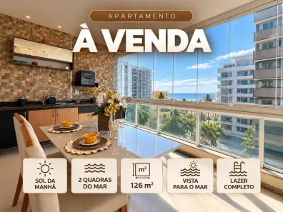 Apartamento com 3 Quartos à venda, 120m² no Praia de Itaparica, Vila Velha
