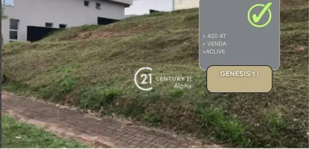 Lote/Terreno à venda, 420m² no Alphaville, Santana de Parnaíba
