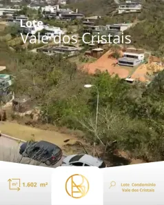 Lote/Terreno à venda, 1602m² no Vale dos Cristais, Nova Lima