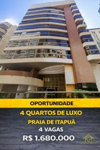Apartamento com 4 Quartos à venda, 190m² no Itapuã, Vila Velha