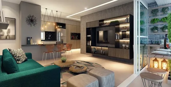 Apartamento com 1 Quarto à venda, 57m² no Espinheiro, Recife