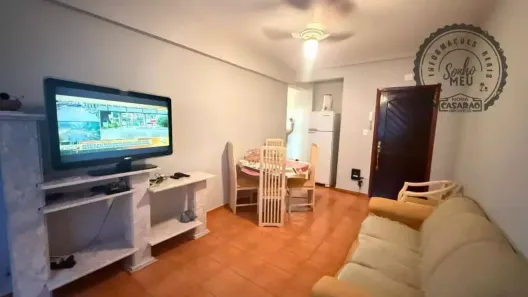 Apartamento com 1 Quarto à venda, 57m² no Boqueirão, Praia Grande