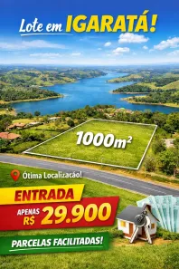 Lote/Terreno à venda, 1000m² no Centro, Igaratá