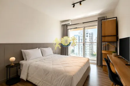 Flat com 1 Quarto para alugar, 24m² no Perdizes, São Paulo