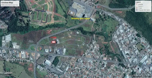 Lote/Terreno à venda, 503m² no Ouro Branco, Sete Lagoas