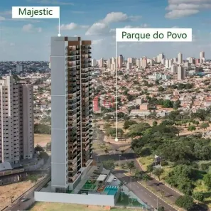Apartamento com 3 Quartos para alugar, 154m² no Vila Guaíra, Presidente Prudente