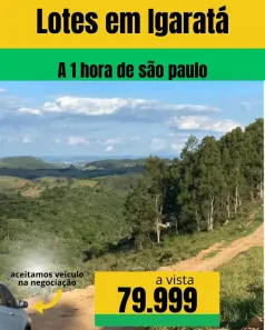 Lote/Terreno à venda, 600m² no Recanto das Águas, Igaratá