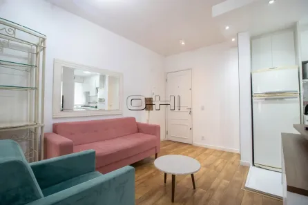 Apartamento com 1 Quarto para alugar, 44m² no Pinheiros, São Paulo
