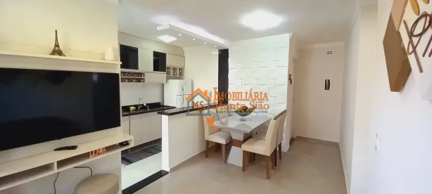 Apartamento com 2 Quartos à venda, 50m² no Jardim Guilhermino, Guarulhos