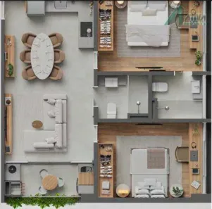 Apartamento com 2 Quartos à venda, 64m² no Santa Lúcia, Belo Horizonte