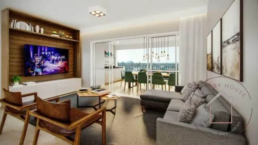 Apartamento com 3 Quartos à venda, 110m² no Santo Amaro, São Paulo