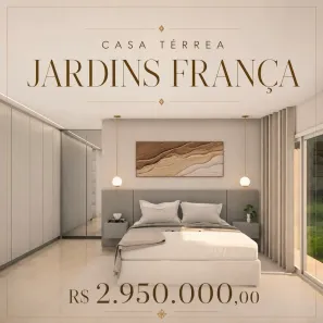 Casa de Condomínio com 4 Quartos à venda, 212m² no Jardins França, Goiânia