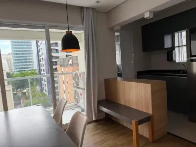 Apartamento com 1 Quarto para alugar, 50m² no Jardim Europa, São Paulo