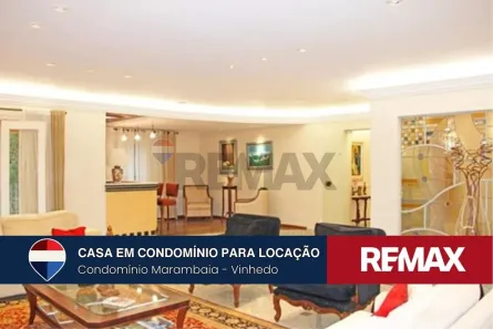 Casa de Condomínio com 5 Quartos para alugar, 1400m² no Marambaia, Vinhedo