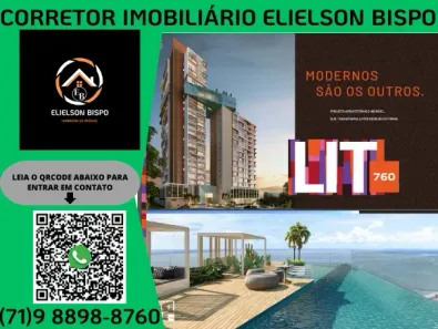 Apartamento com 1 Quarto à venda, 35m² no Costa Azul, Salvador