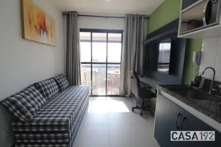 Apartamento com 1 Quarto para venda ou aluguel, 32m² no Indianópolis, São Paulo