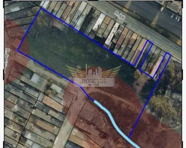 Lote/Terreno à venda, 6925m² no Jardim Estrela, Mauá